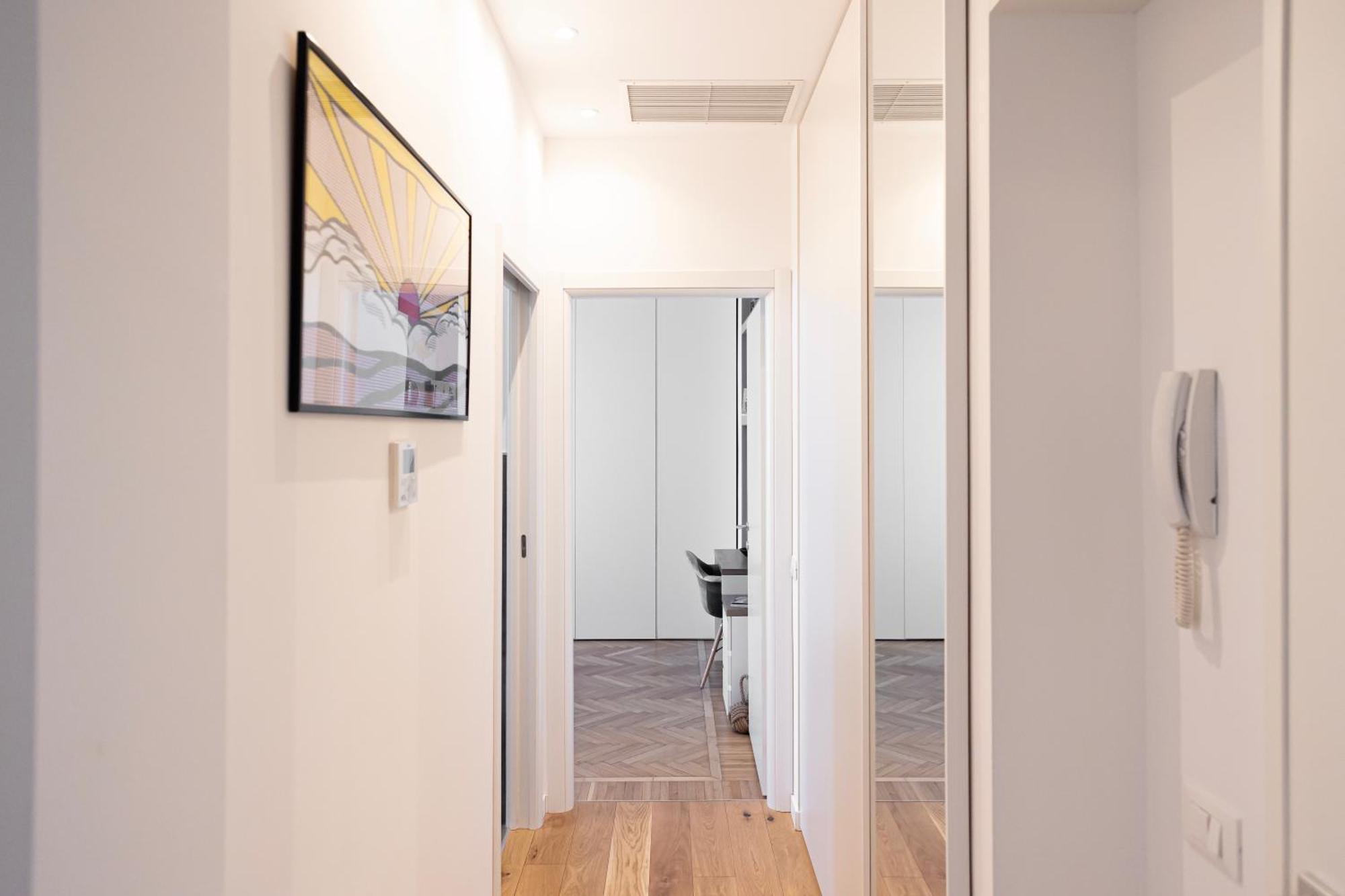 Ferienwohnung Elegante Bilocale In De Angeli - Piazzale Siena Mailand Exterior foto